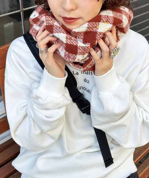 DOUBLE NAME（ダブルネーム）の「みんなで住みたい恐竜プルオーバー（その他トップス・レディース・オフホワイト/ブルー/ブラック系・FREE）」の10枚目の写真