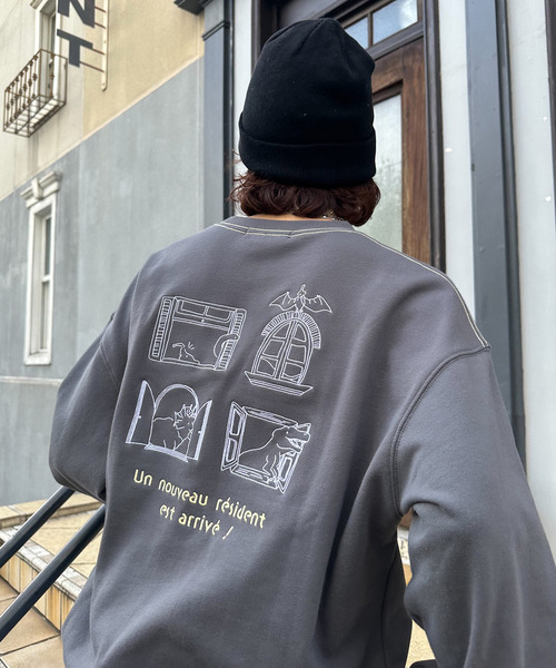 DOUBLE NAME（ダブルネーム）の「みんなで住みたい恐竜プルオーバー（その他トップス・レディース・オフホワイト/ブルー/ブラック系・FREE）」の18枚目の写真