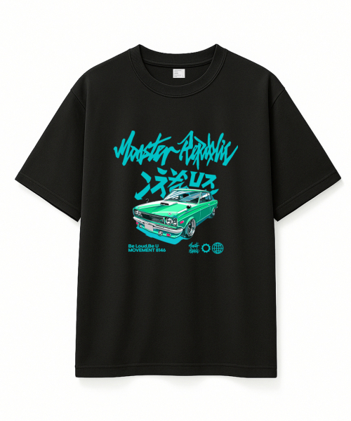 MONSTER REPUBLIC(モンスターリパブリック)の「レトロドリフトグリーンTシャツブラック_8146(Tシャツ/カットソー・レディース・その他・MEDIUM/LARGE/X-LARGE/SMALL)」の6枚目の写真