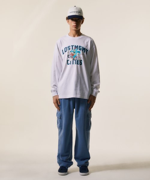LMCの「OVERDYED SPIRAL CARGO SWEAT PANTS blue(スウェットパンツ・レディース・その他・MEDIUM/SMALL/LARGE)」の11枚目の写真
