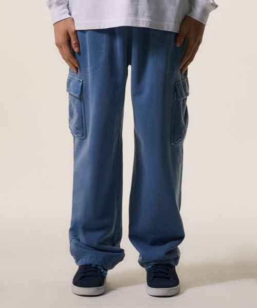 LMCの「OVERDYED SPIRAL CARGO SWEAT PANTS blue(スウェットパンツ・レディース・その他・MEDIUM/SMALL/LARGE)」の10枚目の写真
