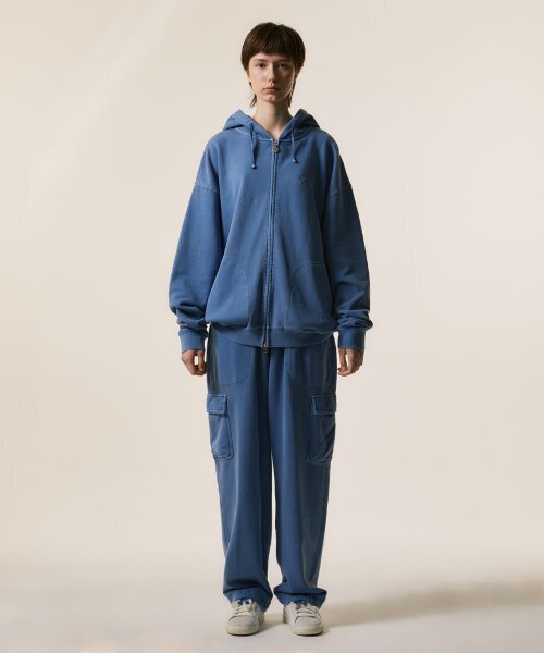 LMCの「OVERDYED SPIRAL CARGO SWEAT PANTS blue(スウェットパンツ・レディース・その他・MEDIUM/SMALL/LARGE)」の7枚目の写真