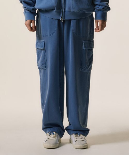 LMCの「OVERDYED SPIRAL CARGO SWEAT PANTS blue(スウェットパンツ・レディース・その他・MEDIUM/SMALL/LARGE)」の6枚目の写真