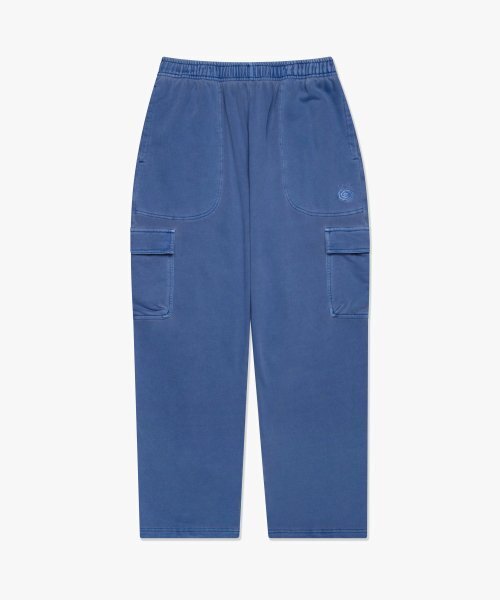 LMCの「OVERDYED SPIRAL CARGO SWEAT PANTS blue(スウェットパンツ・レディース・その他・MEDIUM/SMALL/LARGE)」の3枚目の写真