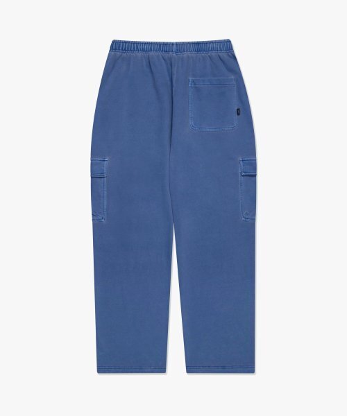 LMCの「OVERDYED SPIRAL CARGO SWEAT PANTS blue(スウェットパンツ・レディース・その他・MEDIUM/SMALL/LARGE)」の2枚目の写真