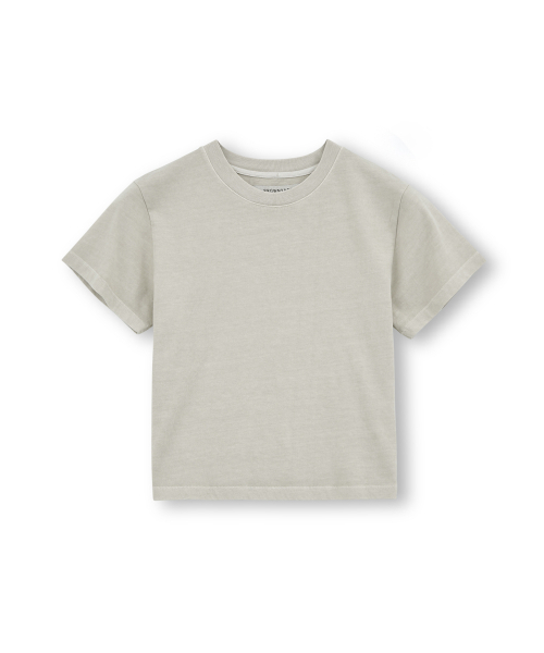 BROWNYARD(ブラウンヤード)の「W ウォッシュドベイビーティーシャツ, ウォッシュドベージュ(Tシャツ/カットソー・レディース・その他・1/2)」の1枚目の写真