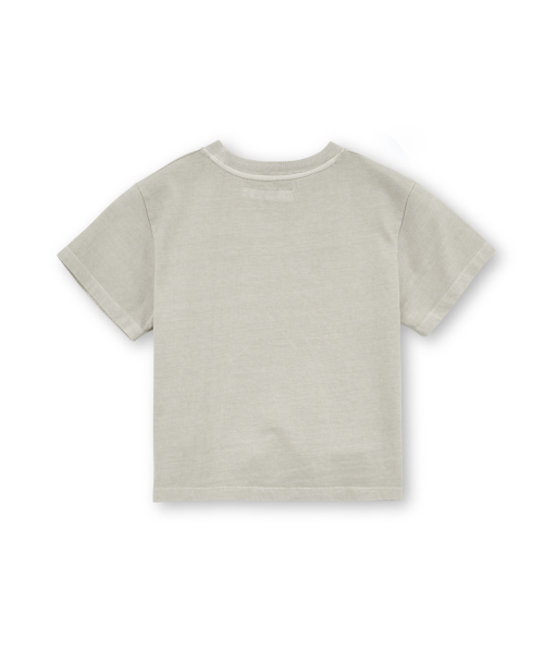 BROWNYARD(ブラウンヤード)の「W ウォッシュドベイビーティーシャツ, ウォッシュドベージュ(Tシャツ/カットソー・レディース・その他・1/2)」の2枚目の写真