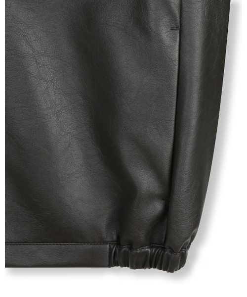 BESLOW(ビースロー)の「VEGAN LEATHER STAND COLLAR JACKET DARK MOCHA(ライダースジャケット・メンズ・その他・SMALL/MEDIUM/LARGE/X-LARGE)」の10枚目の写真