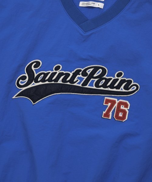 SAINTPAIN(セイントペイン)の「SPチームロゴプルオーバー-ブルー(スウェット・レディース・その他・MEDIUM/LARGE)」の4枚目の写真
