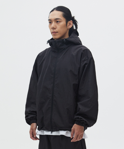 TRAVEL RIPSTOP JACKET (BLACK)