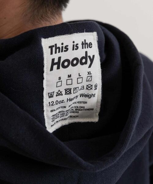 THE GOODLAND MARKET（ザグッドランドマーケット）の「『別注』That’s×THE GOODLAND MARKET　The Hoody（パーカー・メンズ・ベージュ/ネイビー・MEDIUM/LARGE/X-LARGE）」の13枚目の写真