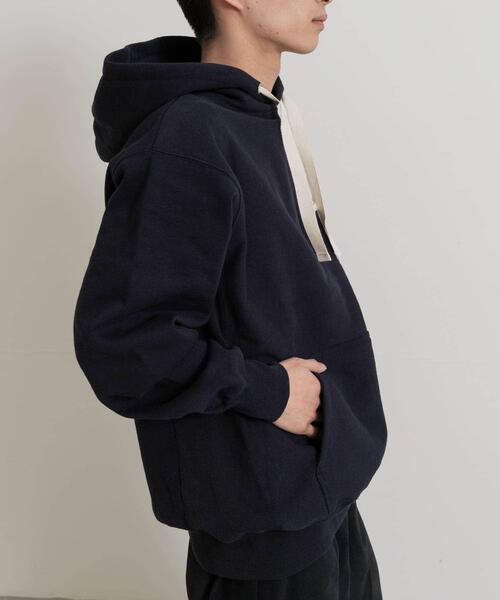 THE GOODLAND MARKET（ザグッドランドマーケット）の「『別注』That’s×THE GOODLAND MARKET　The Hoody（パーカー・メンズ・ベージュ/ネイビー・MEDIUM/LARGE/X-LARGE）」の14枚目の写真