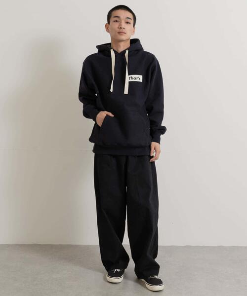 THE GOODLAND MARKET（ザグッドランドマーケット）の「『別注』That’s×THE GOODLAND MARKET　The Hoody（パーカー・メンズ・ベージュ/ネイビー・MEDIUM/LARGE/X-LARGE）」の18枚目の写真