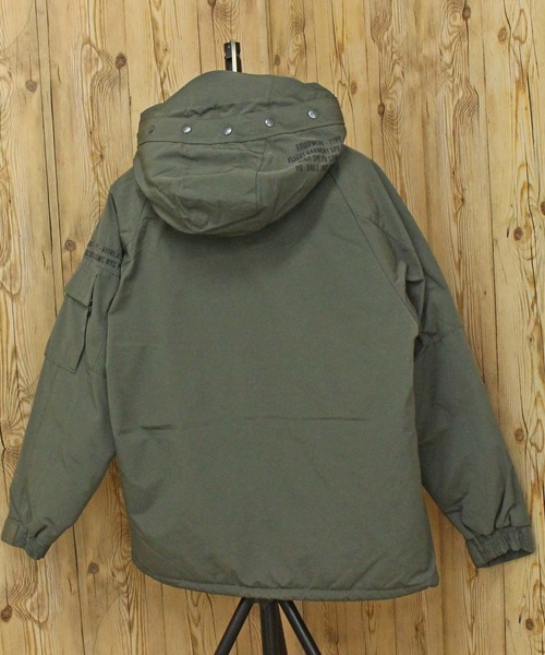 AVIREX(アヴィレックス)の「TYPE ECWCS DOWN JACKET(ダウンジャケット/コート・メンズ・オリーブ/ブラック/カモフラージュ・XXL/XL/L/M)」の10枚目の写真