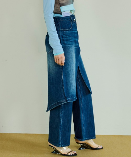 MAISON SPECIAL（メゾンスペシャル）の「Clear Mules/ダブルベルトクリアミュール（サンダル・レディース・ピンク/グリーン/アイボリー/ブラック・38/37/36）」の16枚目の写真