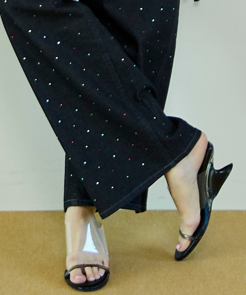 Clear Mules/ダブルベルトクリアミュール（サンダル）｜MAISON SPECIAL