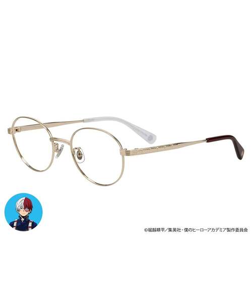僕のヒーローアカデミア ヒロアカ Zoff 轟焦凍 メガネ Zoff｜僕のヒーローアカデミア 【 轟焦凍 モデル】ボストン型 メガネ