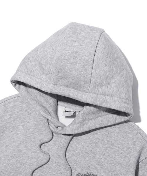 RAYFIKERS(レイフィカース)の「Wicked Smile Layered Hoodie MELANGE GREY (MO9TU961-097)(パーカー・メンズ・その他・90/100/95/105)」の2枚目の写真