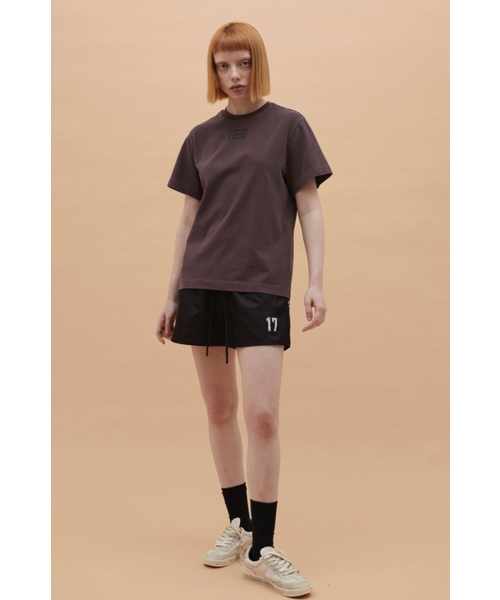 K-GARMENT(カメント)の「(UNI) スタイルプロテクティングスローガンガーメントダイTシャツ ダークワイン(Tシャツ/カットソー・レディース・その他・SMALL/LARGE/X-LARGE)」の1枚目の写真