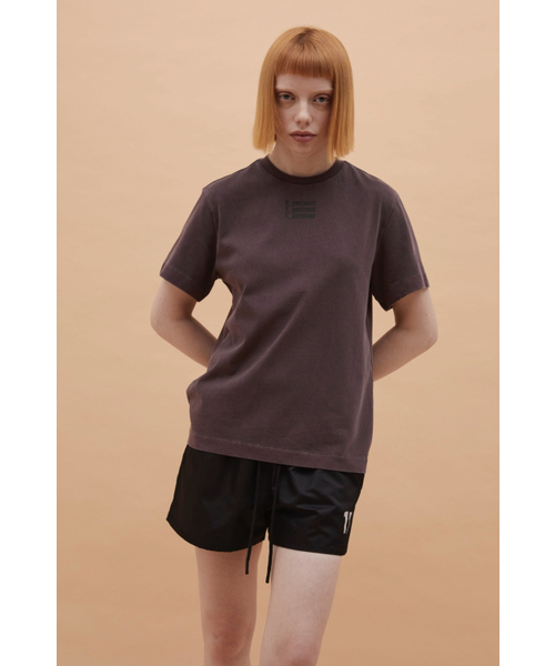 K-GARMENT(カメント)の「(UNI) スタイルプロテクティングスローガンガーメントダイTシャツ ダークワイン(Tシャツ/カットソー・レディース・その他・SMALL/LARGE/X-LARGE)」の2枚目の写真
