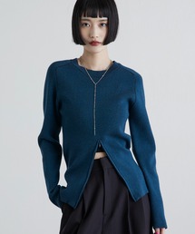 Lui's(���C�X)�̃t�����gZIP�f�U�C���j�b�g(�j�b�g/�Z�[�^�[)