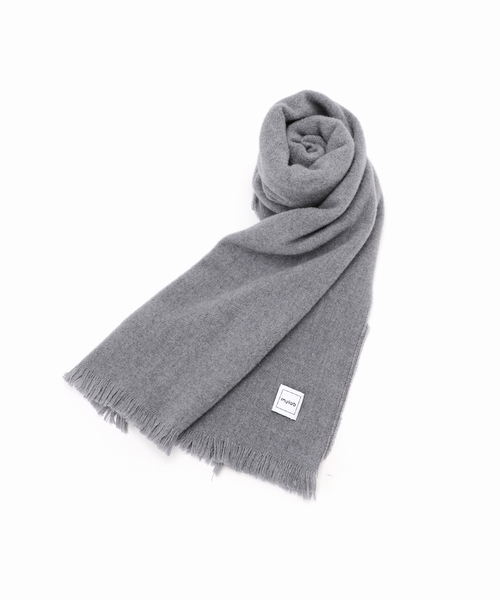 FRAMeWORK（フレームワーク）の「≪新色 / 追加≫MYLAB ヴァージンウールストール（マフラー・レディース・グレー/レッド系その他/ネイビー・FREE）」の11枚目の写真