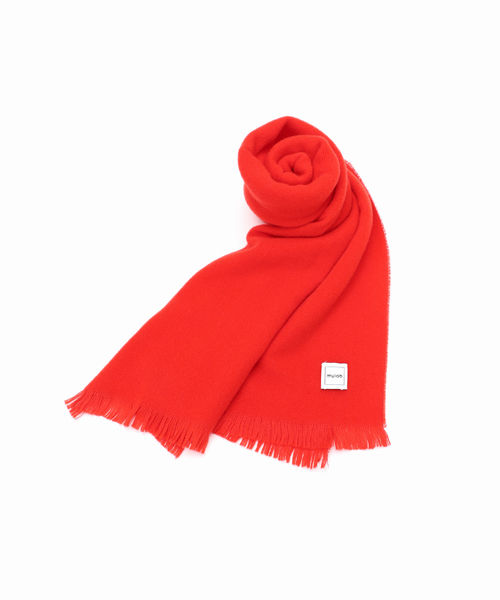 FRAMeWORK（フレームワーク）の「≪新色 / 追加≫MYLAB ヴァージンウールストール（マフラー・レディース・グレー/レッド系その他/ネイビー・FREE）」の15枚目の写真