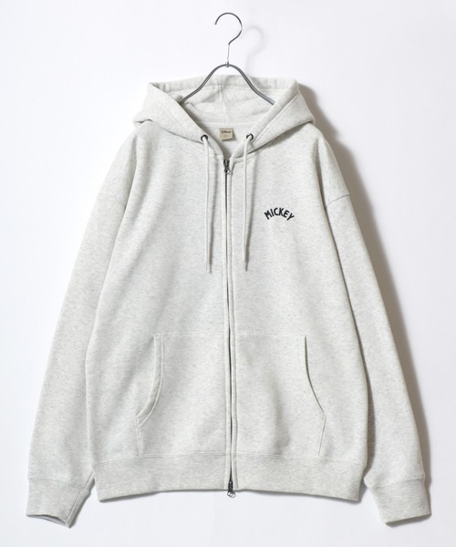 Disney（ディズニー）の「2026SS Disney/ディズニー オーバーサイズ 裏起毛 ミッキー/101匹わんちゃん/ベイマックス サガラ刺繍 ダブルジップ スウェットフルジップパーカー フーディー レディース メンズ（パーカー・メンズ・ブルー系その他/グレー系その他2/ブラック/グレー系その他/アッシュグレー/ブラック系その他/ネイビー・M/LL/L）」の13枚目の写真
