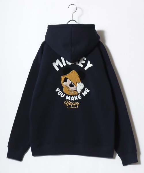 Disney（ディズニー）の「2026SS Disney/ディズニー オーバーサイズ 裏起毛 ミッキー/101匹わんちゃん/ベイマックス サガラ刺繍 ダブルジップ スウェットフルジップパーカー フーディー レディース メンズ（パーカー・メンズ・ブルー系その他/グレー系その他2/ブラック/グレー系その他/アッシュグレー/ブラック系その他/ネイビー・M/LL/L）」の18枚目の写真