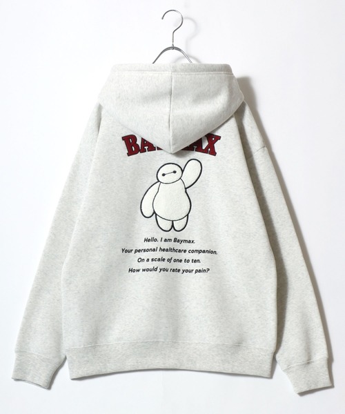 Disney（ディズニー）の「2026SS Disney/ディズニー オーバーサイズ 裏起毛 ミッキー/101匹わんちゃん/ベイマックス サガラ刺繍 ダブルジップ スウェットフルジップパーカー フーディー レディース メンズ（パーカー・メンズ・ブルー系その他/グレー系その他2/ブラック/グレー系その他/アッシュグレー/ブラック系その他/ネイビー・M/LL/L）」の20枚目の写真