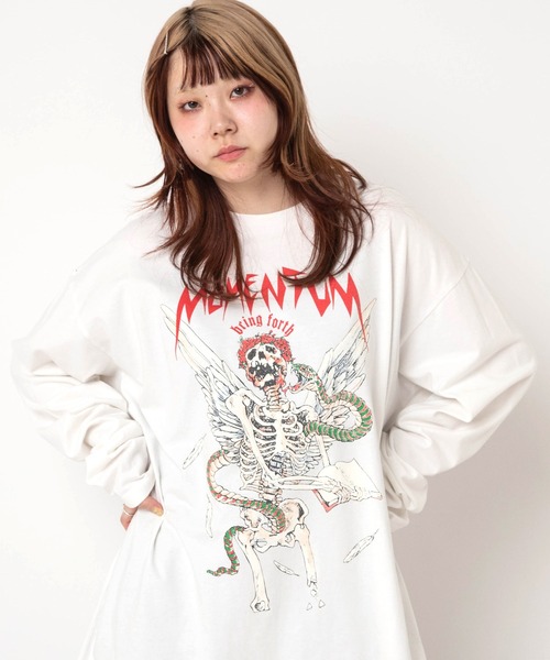 RNA(アールエヌエー)の「M2626 MOMENTUM TOURロンT(Tシャツ/カットソー・レディース・ブルー/チャコール/ホワイト・MEDIUM)」の1枚目の写真