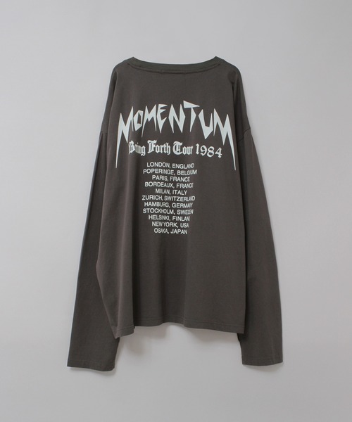 RNA(アールエヌエー)の「M2626 MOMENTUM TOURロンT(Tシャツ/カットソー・レディース・ブルー/チャコール/ホワイト・MEDIUM)」の7枚目の写真