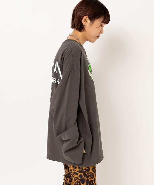 RNA(アールエヌエー)の「M2626 MOMENTUM TOURロンT(Tシャツ/カットソー・レディース・ブルー/チャコール/ホワイト・MEDIUM)」の4枚目の写真