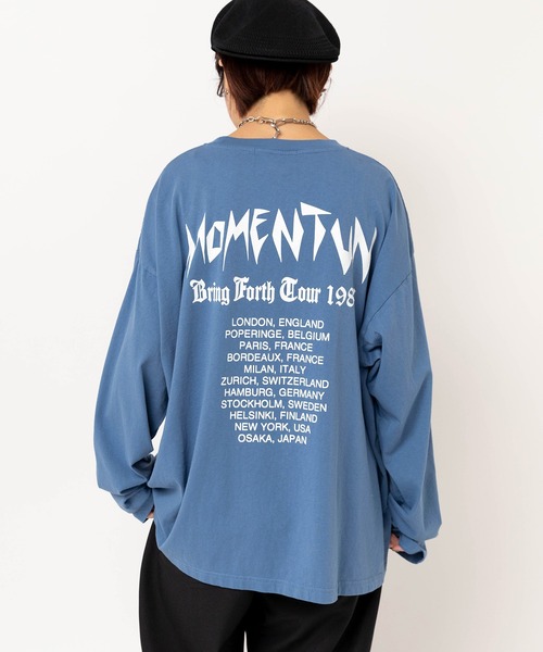 RNA(アールエヌエー)の「M2626 MOMENTUM TOURロンT(Tシャツ/カットソー・レディース・ブルー/チャコール/ホワイト・MEDIUM)」の10枚目の写真