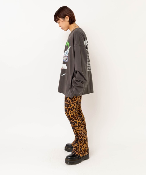 RNA(アールエヌエー)の「M2626 MOMENTUM TOURロンT(Tシャツ/カットソー・レディース・ブルー/チャコール/ホワイト・MEDIUM)」の14枚目の写真