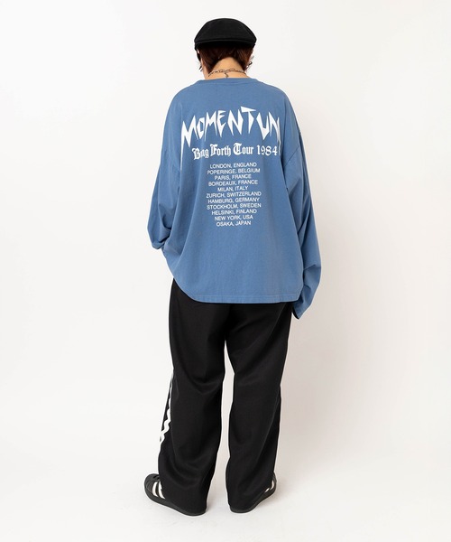 RNA(アールエヌエー)の「M2626 MOMENTUM TOURロンT(Tシャツ/カットソー・レディース・ブルー/チャコール/ホワイト・MEDIUM)」の18枚目の写真