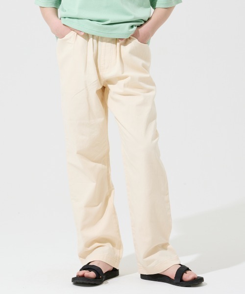 KRIFF MAYER Kid's Collection(クリフメイヤーキッズコレクション)の「【綿100%】涼綿ドビーメッシュパンツ(その他パンツ・キッズ・チャコール/ナチュラル/ブルー/ベージュ・130/120/170/160/150/140)」の5枚目の写真