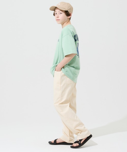 KRIFF MAYER Kid's Collection(クリフメイヤーキッズコレクション)の「【綿100%】涼綿ドビーメッシュパンツ(その他パンツ・キッズ・チャコール/ナチュラル/ブルー/ベージュ・130/120/170/160/150/140)」の9枚目の写真