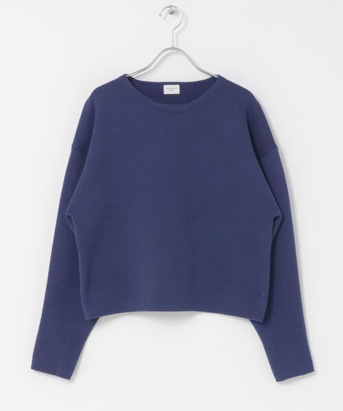 URBAN RESEARCH DOORS（アーバンリサーチドアーズ）の「ショート丈コンパクトニット（ニット/セーター・レディース・ロイヤルブルー/ブラック/グレー・FREE）」の19枚目の写真