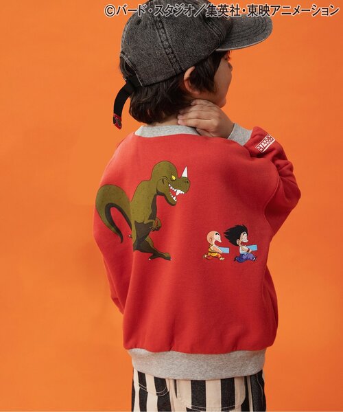 BREEZE(ブリーズ)の「【リンク】ドラゴンボールコラボ モチーフトレーナー(スウェット・キッズ・ブラック/カーキ/オフホワイト/イエロー/レッド・90/100/110/120/130/140/150)」の5枚目の写真