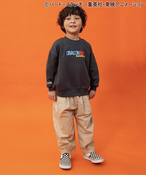 BREEZE(ブリーズ)の「【リンク】ドラゴンボールコラボ モチーフトレーナー(スウェット・キッズ・ブラック/カーキ/オフホワイト/イエロー/レッド・90/100/110/120/130/140/150)」の6枚目の写真