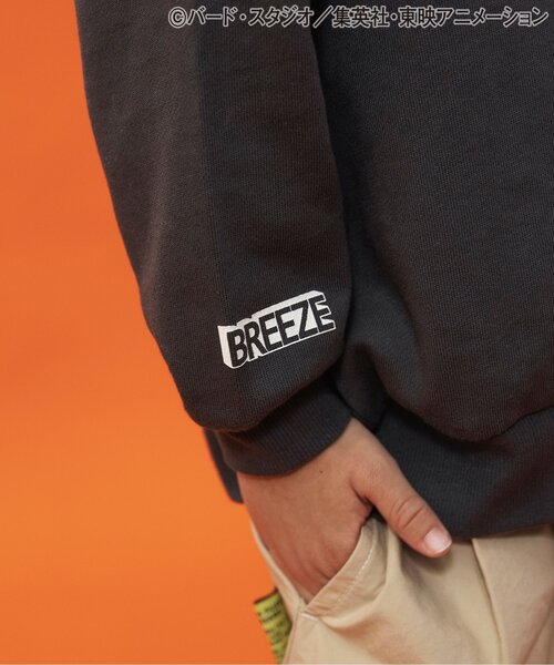BREEZE(ブリーズ)の「【リンク】ドラゴンボールコラボ モチーフトレーナー(スウェット・キッズ・ブラック/カーキ/オフホワイト/イエロー/レッド・90/100/110/120/130/140/150)」の9枚目の写真