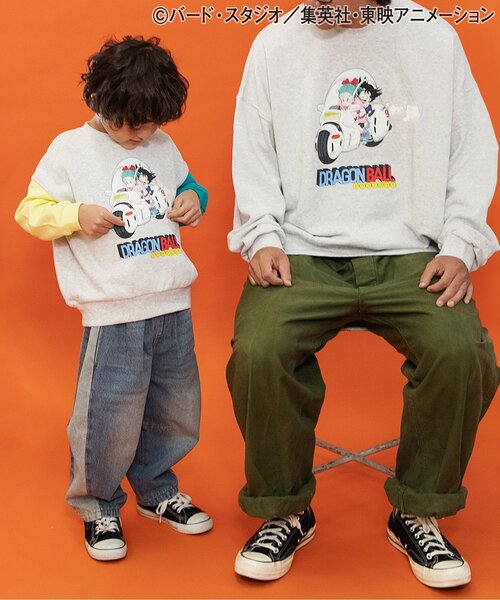 BREEZE(ブリーズ)の「【リンク】ドラゴンボールコラボ モチーフトレーナー(スウェット・キッズ・ブラック/カーキ/オフホワイト/イエロー/レッド・90/100/110/120/130/140/150)」の18枚目の写真