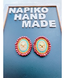 【NAPIKO】楕円型ピアス(MA)