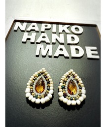 【NAPIKO】楕円型ピアス(MA)