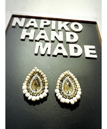 【NAPIKO】楕円型ピアス(MA)