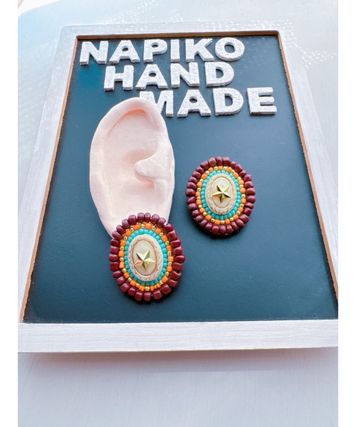 tone（トーン）の「【NAPIKO】楕円型ピアス(MA)（ピアス（両耳用）・レディース・A/B/C/その他2/その他1・FREE）」の10枚目の写真
