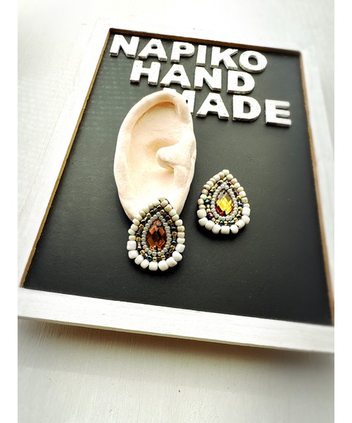 tone（トーン）の「【NAPIKO】楕円型ピアス(MA)（ピアス（両耳用）・レディース・A/B/C/その他2/その他1・FREE）」の7枚目の写真