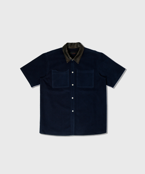 ANYTIME LOREAK(エニタイムロレーク)の「SUNFLOWER WORK SHIRT - NAVY(シャツ/ブラウス・レディース・その他・MEDIUM/LARGE)」の4枚目の写真