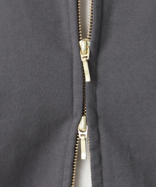 IENA（イエナ）の「ジップオープン2WAYスウェットプルオーバー（スウェット・レディース・アイボリー/ブラック系その他/グレー・FREE）」の22枚目の写真
